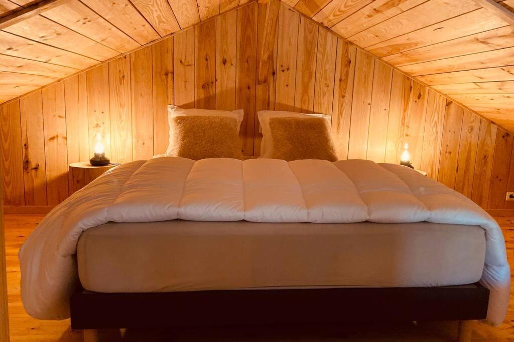 Chalet Montana - Au Cottage Du Medoc - Proche De Bordeaux Saint-Aubin-de-Medoc ภายนอก รูปภาพ